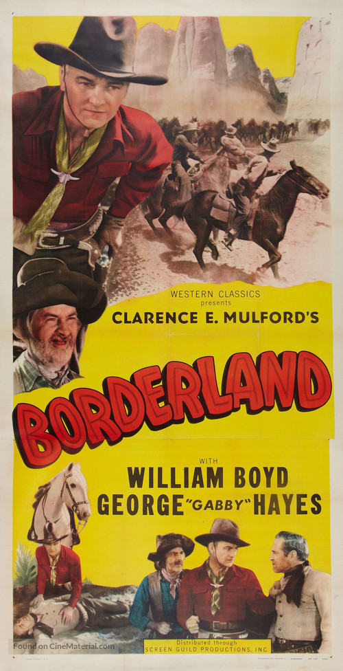 Borderland - Re-release movie poster