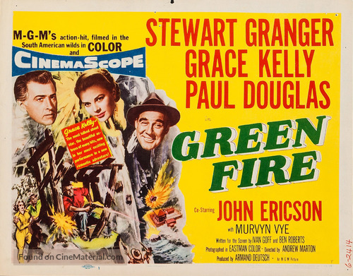 Green Fire - Movie Poster