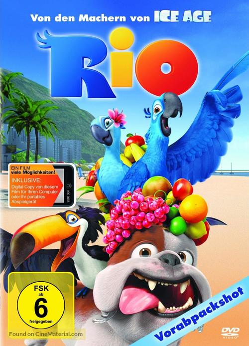 Rio - German DVD movie cover