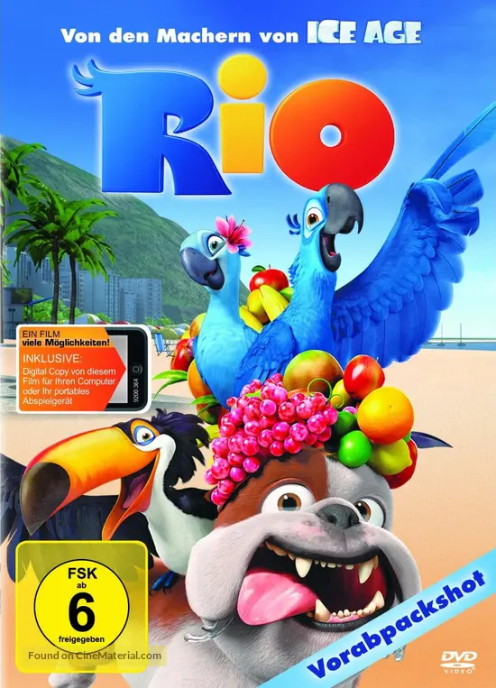 Rio - German DVD movie cover