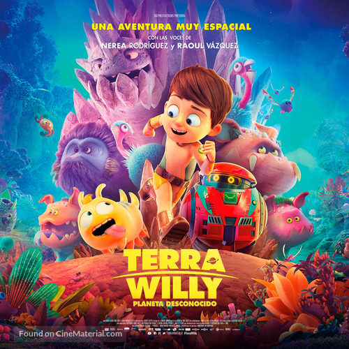 Terra Willy: La plan&egrave;te inconnue - Spanish Movie Poster