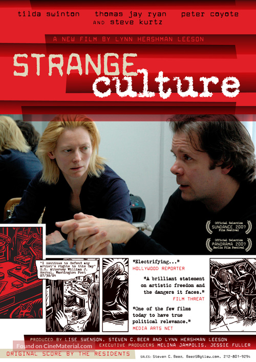 Strange Culture - Movie Poster