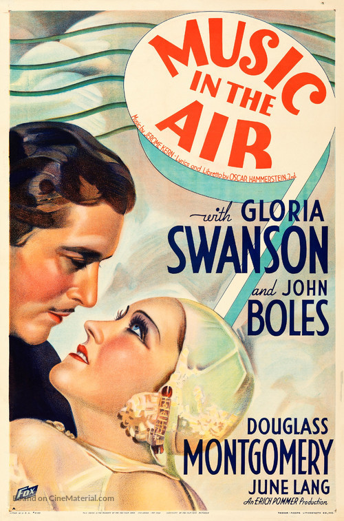 Music in the Air - Movie Poster