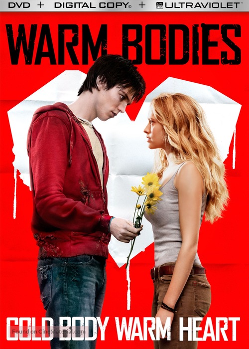 Warm Bodies - DVD movie cover
