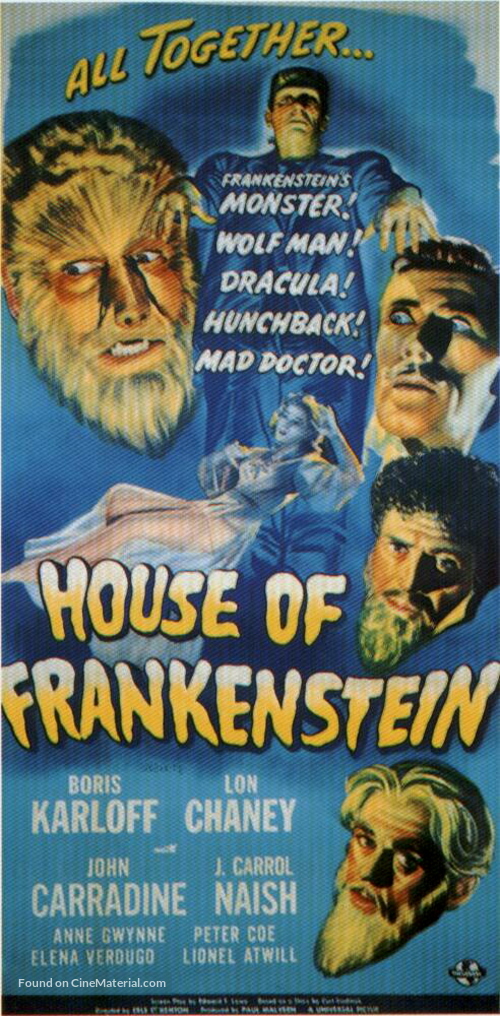 House of Frankenstein - Movie Poster
