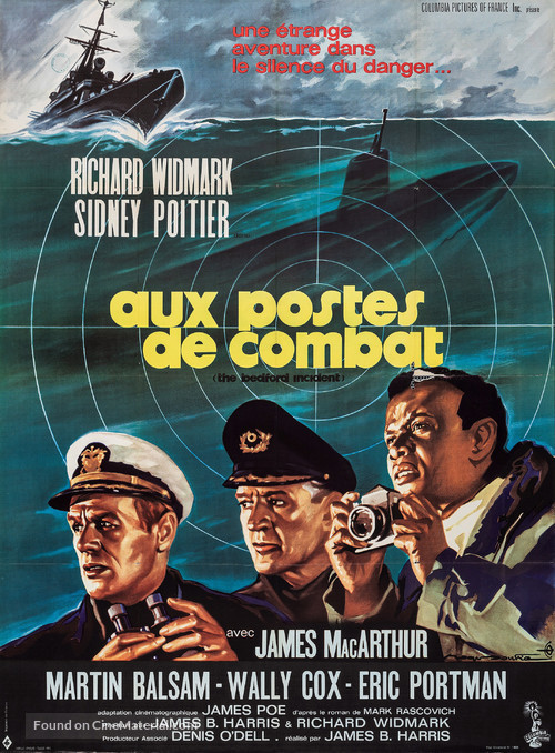 The Bedford Incident - French Movie Poster