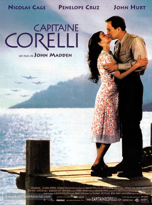 Captain Corelli&#039;s Mandolin - French Movie Poster