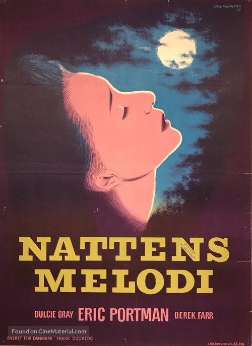Wanted for Murder - Danish Movie Poster