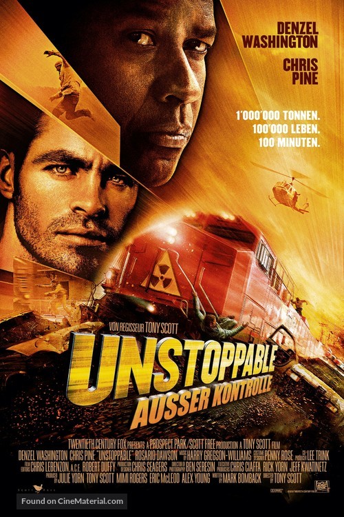 Unstoppable - Swiss Movie Poster