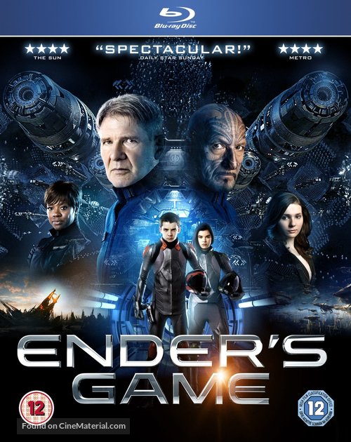 Ender&#039;s Game - British Movie Cover