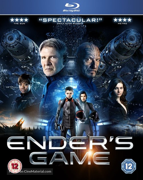 Ender&#039;s Game - British Movie Cover