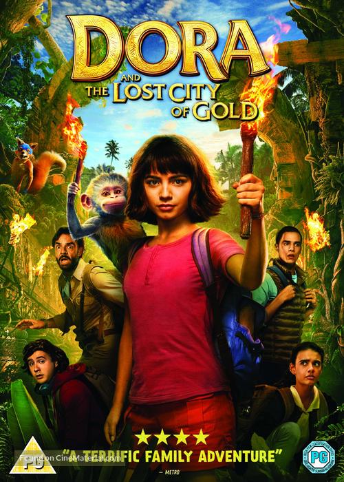 Dora and the Lost City of Gold - British Movie Cover