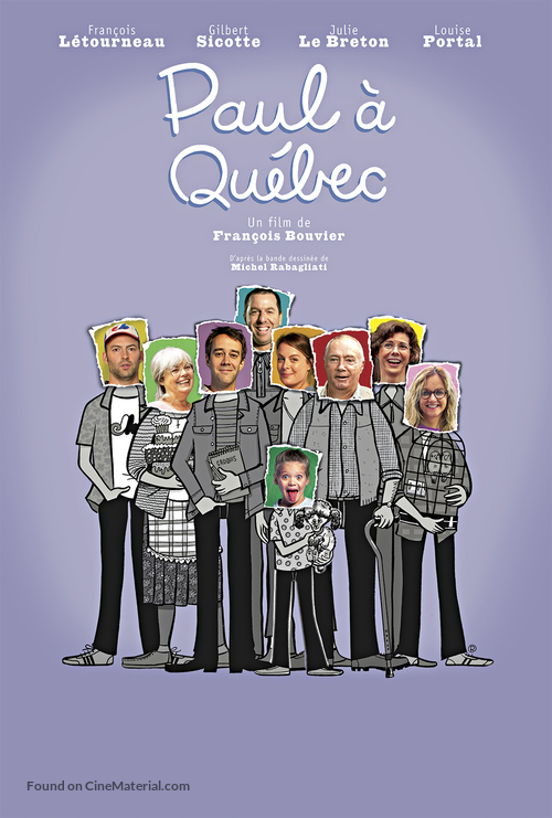 Paul &agrave; Qu&eacute;bec - Canadian Movie Poster