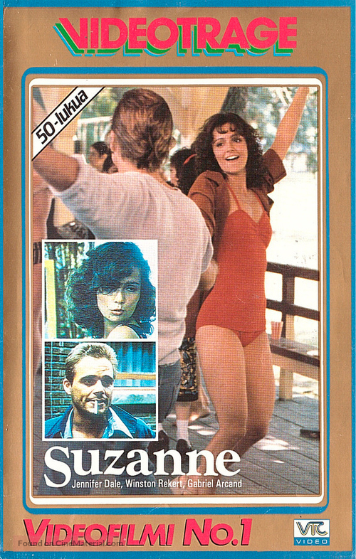Suzanne - Finnish VHS movie cover