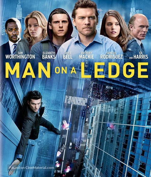 Man on a Ledge - Blu-Ray movie cover