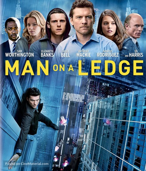 Man on a Ledge - Blu-Ray movie cover