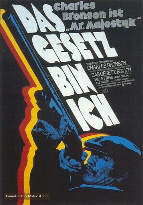 Mr. Majestyk - German Movie Poster