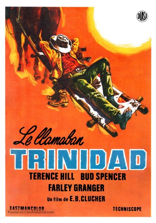 Lo chiamavano Trinit&agrave; - Spanish Movie Poster