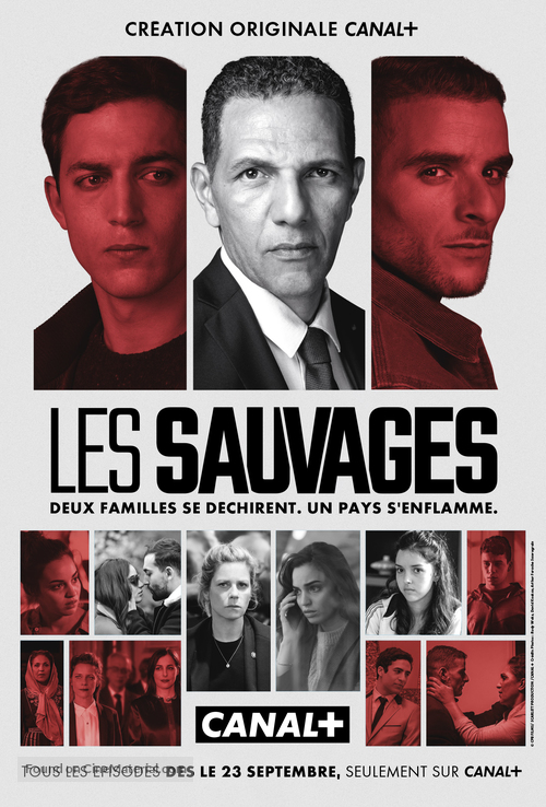 &quot;Les sauvages&quot; - French Movie Poster