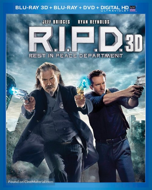 R.I.P.D. - Blu-Ray movie cover