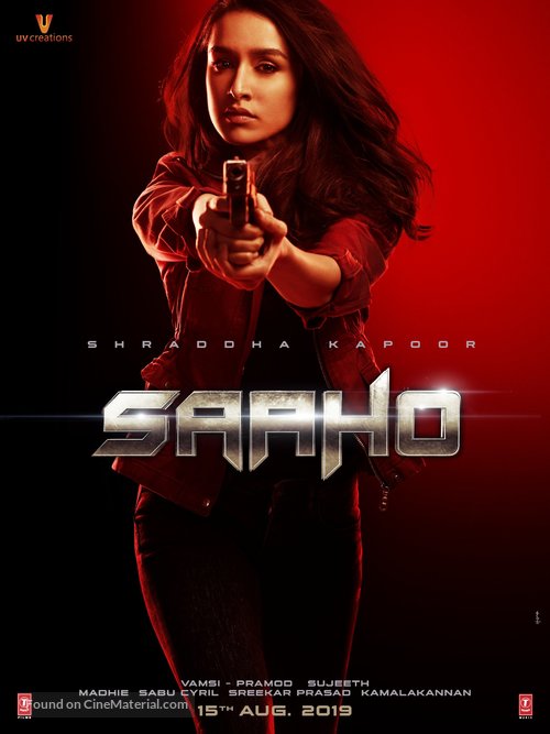 Saaho - Indian Movie Poster