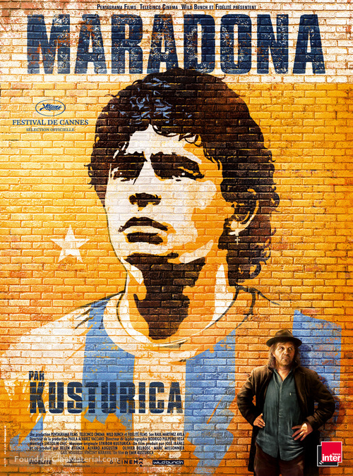 Maradona by Kusturica - French Movie Poster