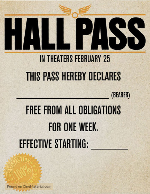 Hall Pass - Logo