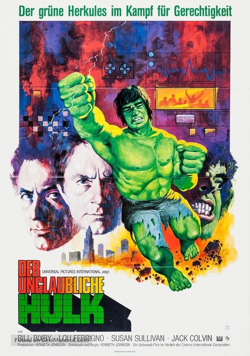 &quot;The Incredible Hulk&quot; - German Movie Poster