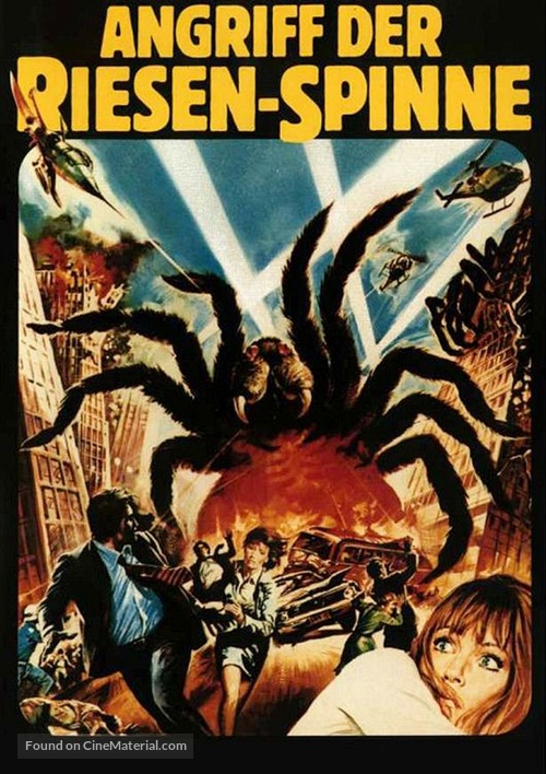 The Giant Spider Invasion - German DVD movie cover