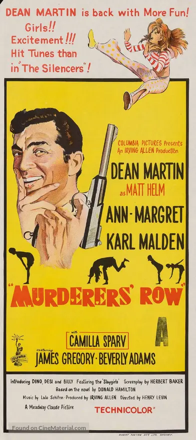 Murderers&#039; Row - Australian Movie Poster