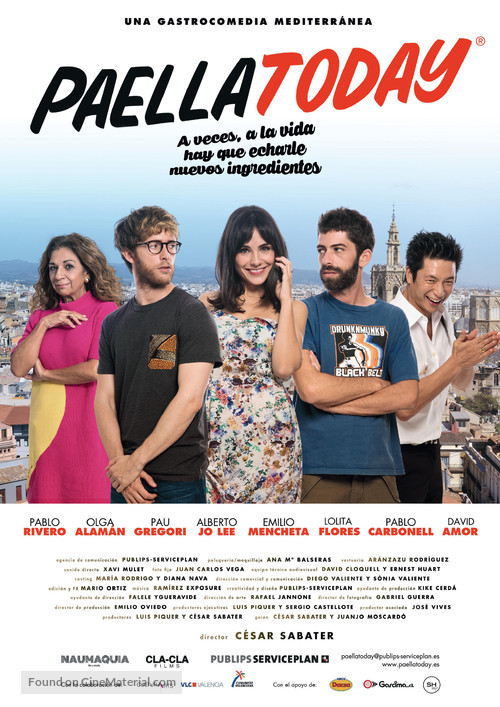 Paella Today - Spanish Movie Poster