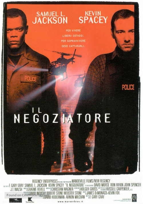 The Negotiator - Italian Movie Poster