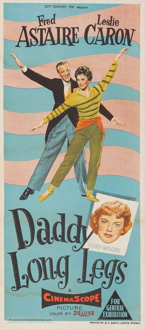 Daddy Long Legs - Australian Movie Poster