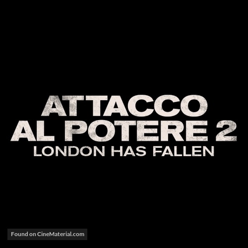 London Has Fallen - Italian Logo