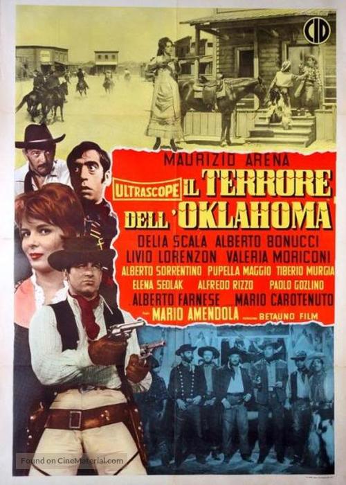 Il terrore dell&#039;Oklahoma - Italian Movie Poster