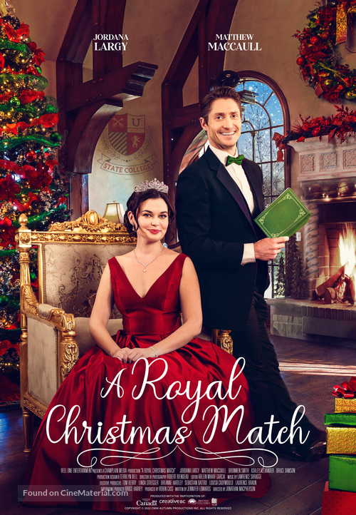 A Royal Christmas Match - Movie Poster