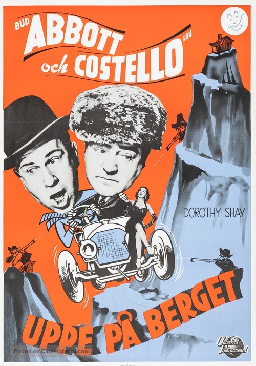Comin&#039; Round the Mountain - Swedish Movie Poster