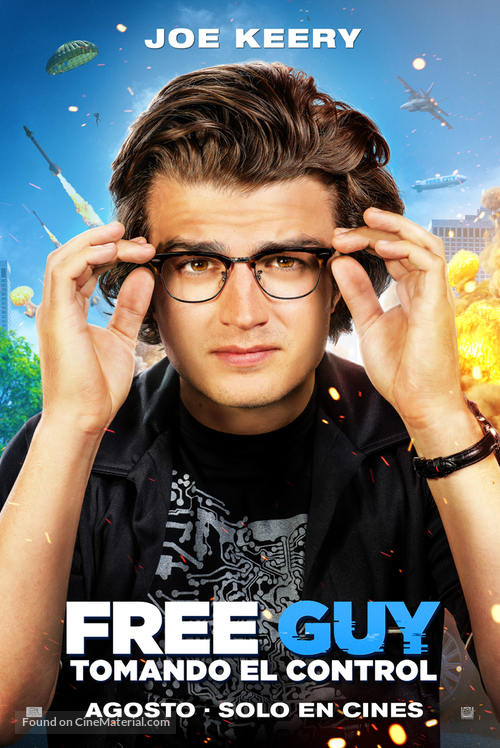 Free Guy - Mexican Movie Poster