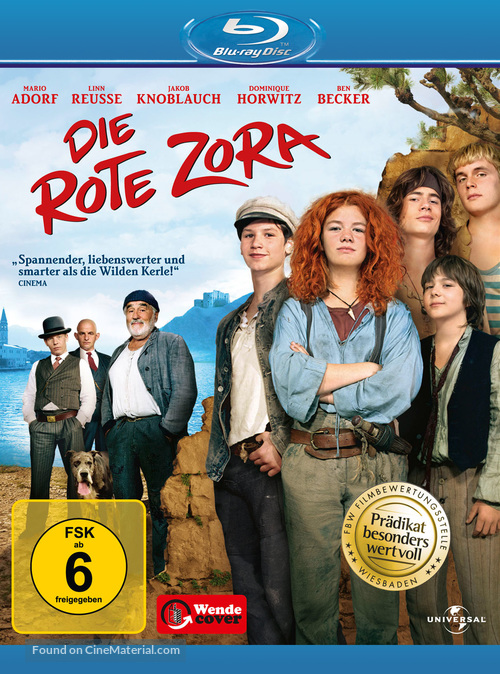 Rote Zora, Die - German Movie Cover