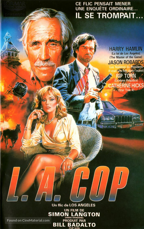 Laguna Heat - French VHS movie cover