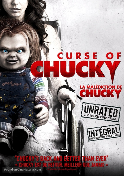 Curse of Chucky - Canadian Movie Cover