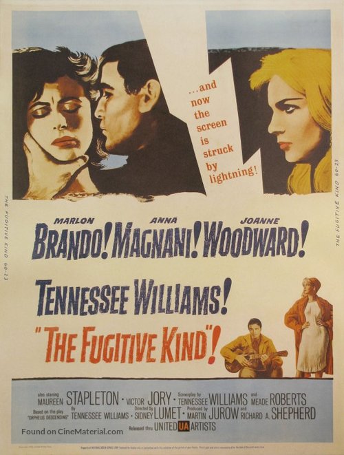 The Fugitive Kind - Movie Poster