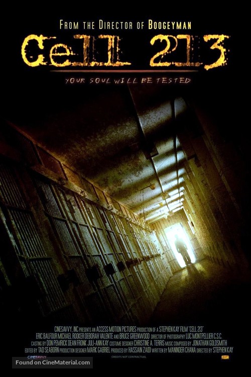 Cell 213 - Movie Cover