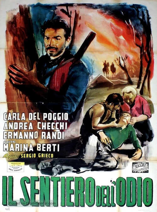 Il sentiero dell&#039;odio - Italian Movie Poster