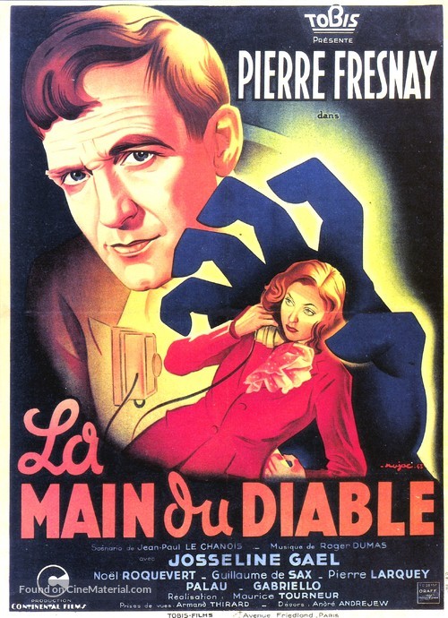 La main du diable - French Movie Poster