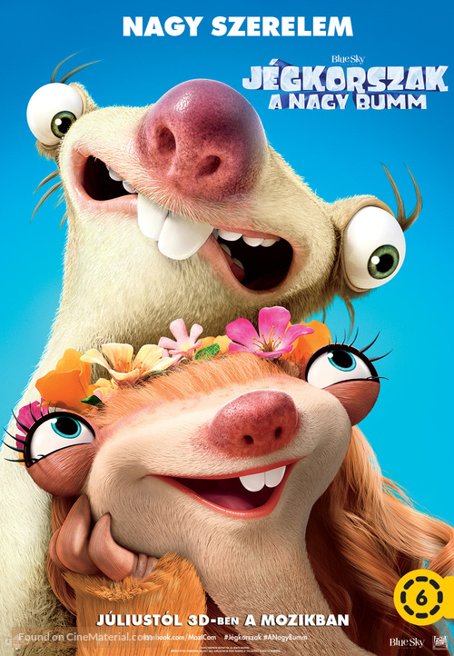 Ice Age: Collision Course - Hungarian Movie Poster