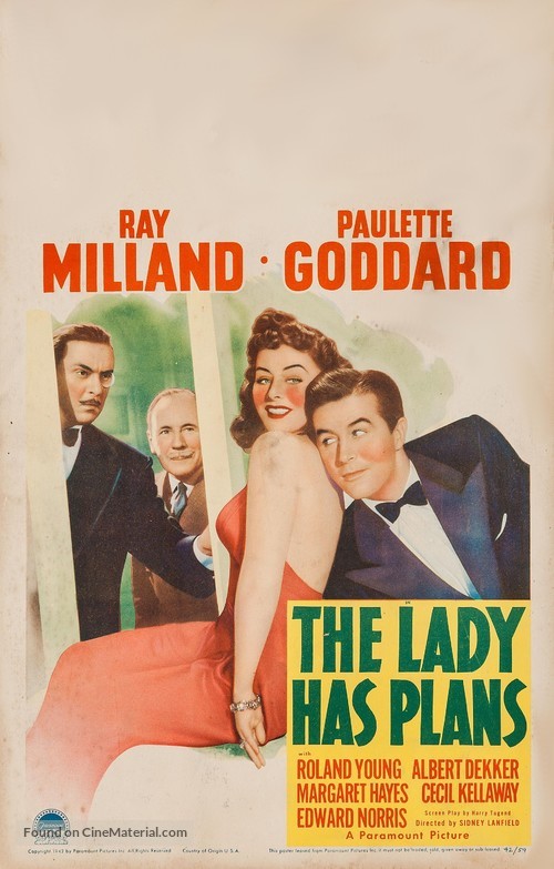 The Lady Has Plans - Movie Poster