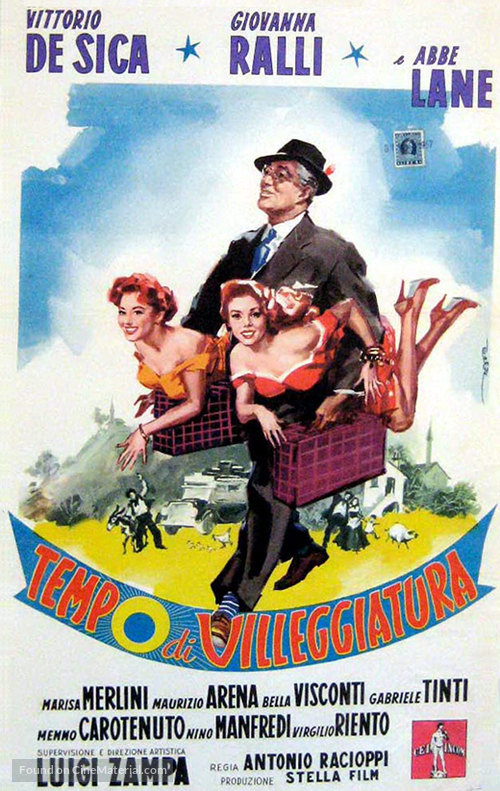 Tempo di villeggiatura - Italian Movie Poster