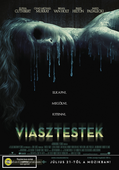 House of Wax - Hungarian Movie Poster