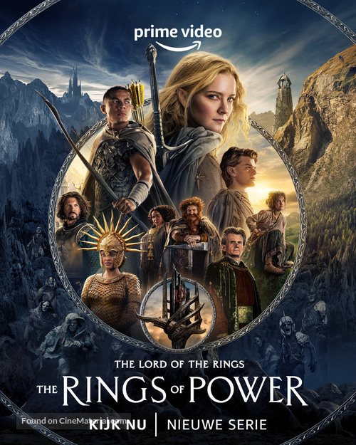 &quot;The Lord of the Rings: The Rings of Power&quot; - Dutch Movie Poster